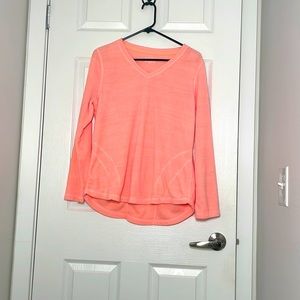 Pink long sleeve fleece